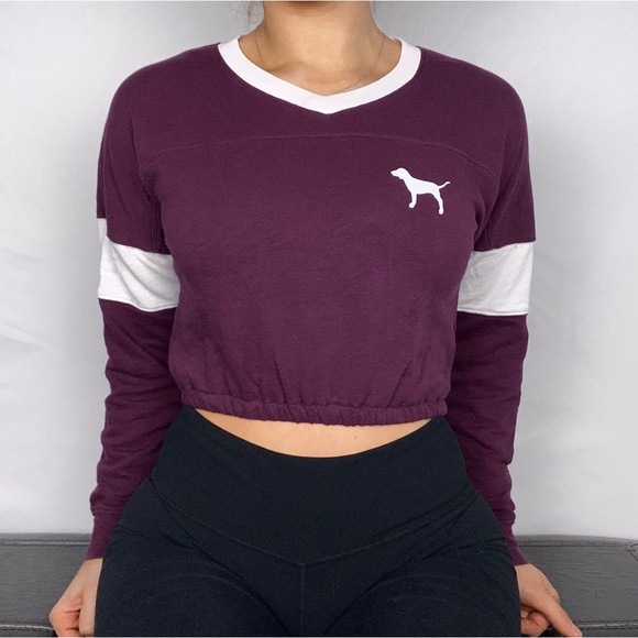 PINK VICTORIAS SECRET Crop Top - Picture 2 of 3